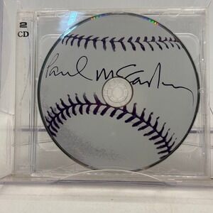 Paul McCartney 2 CD Set Baseball Disc Art Classic Rock Music CD Jewel Case